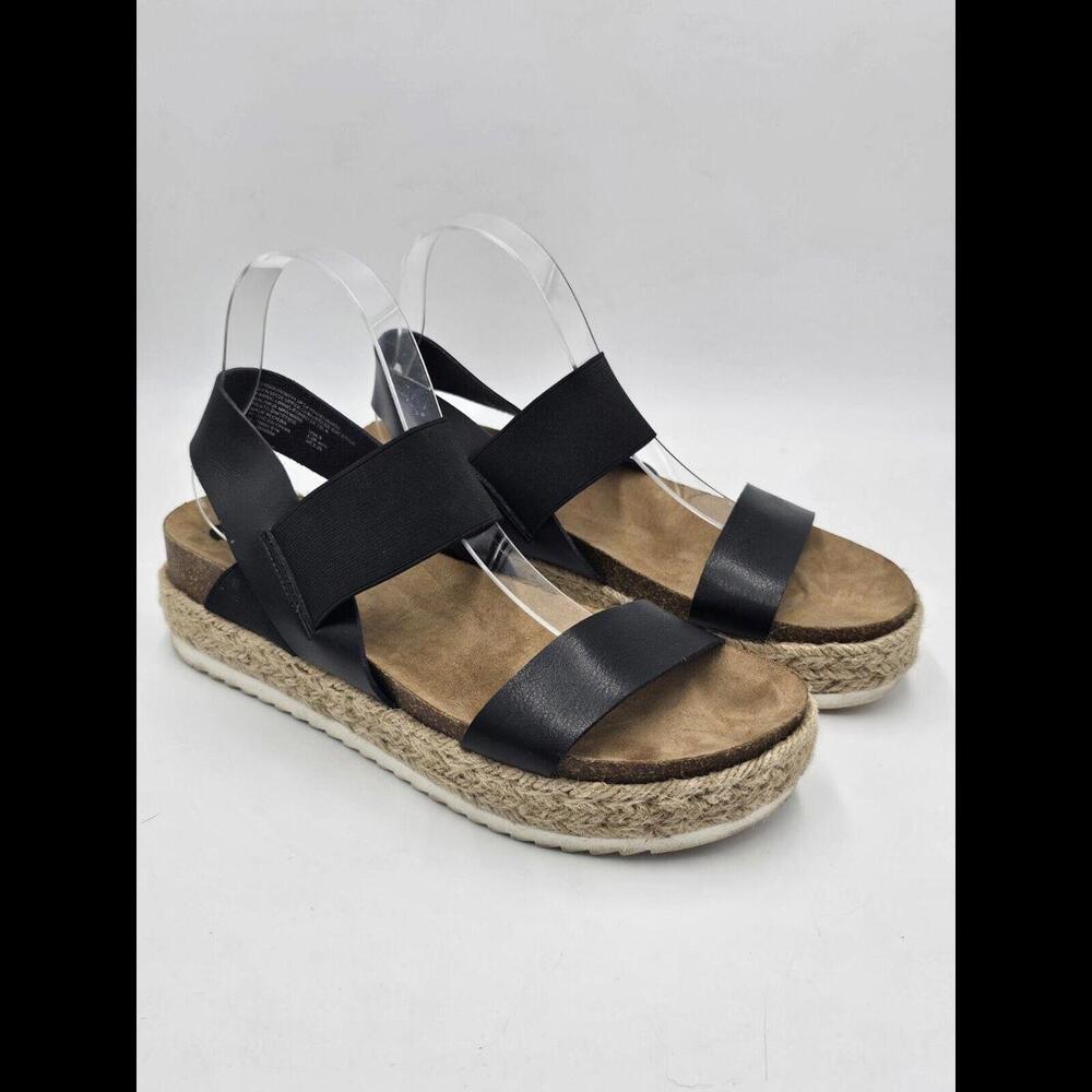 Big Buddha Espadrille Sandals Women's Size 9 (Brown)